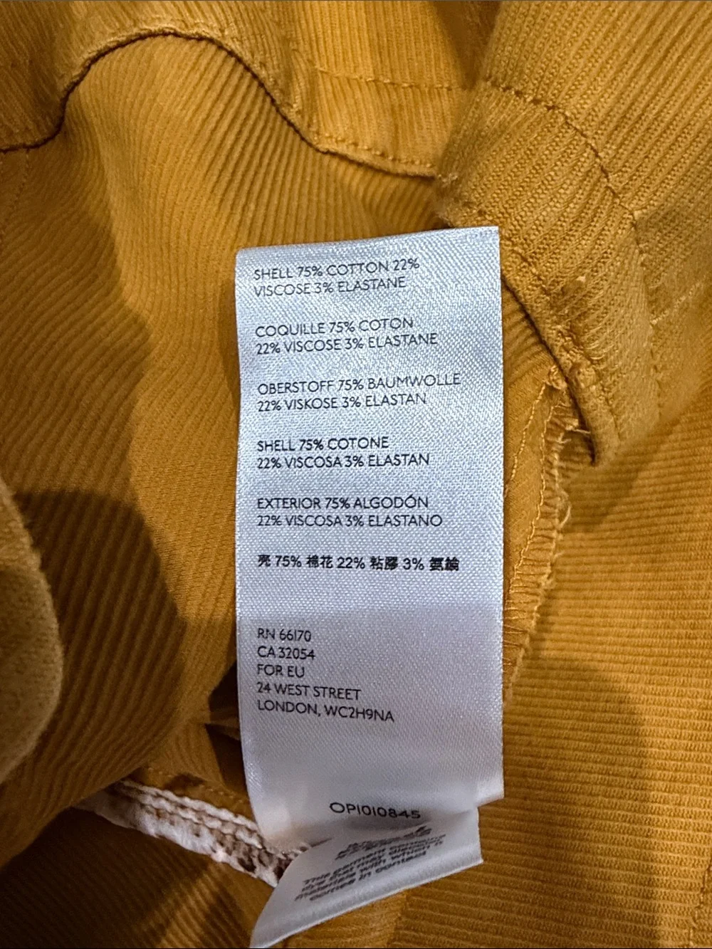 Anthropologie Plus,Size 1X,Mustard Bell-Sleeve Jacket - Picture 16 of 17